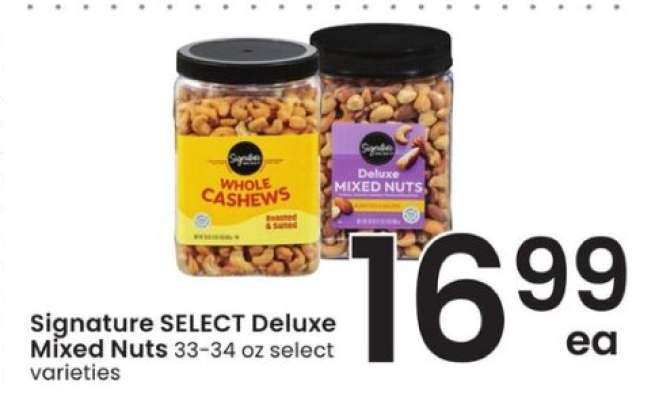 Signature Select Deluxe Mixed Nuts