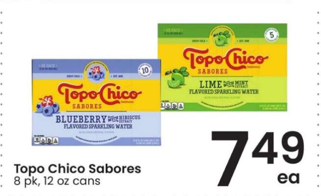 Topo Chico Sabores