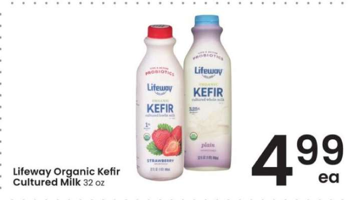 Lifeway Organic Kefir Cultured Milk