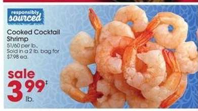 Cooked Cocktail Shrimp