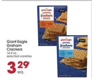 Giant Eagle Graham Crackers