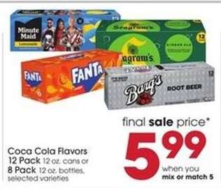 Coca Cola Flavors
