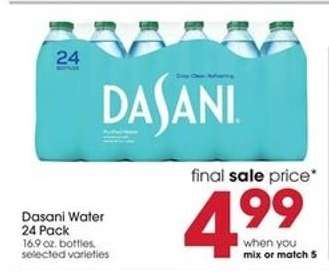 Dasani Water 24 Pack