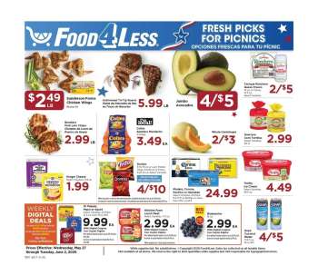 Food 4 Less Flyer - 05/27/2026 - 06/02/2026.