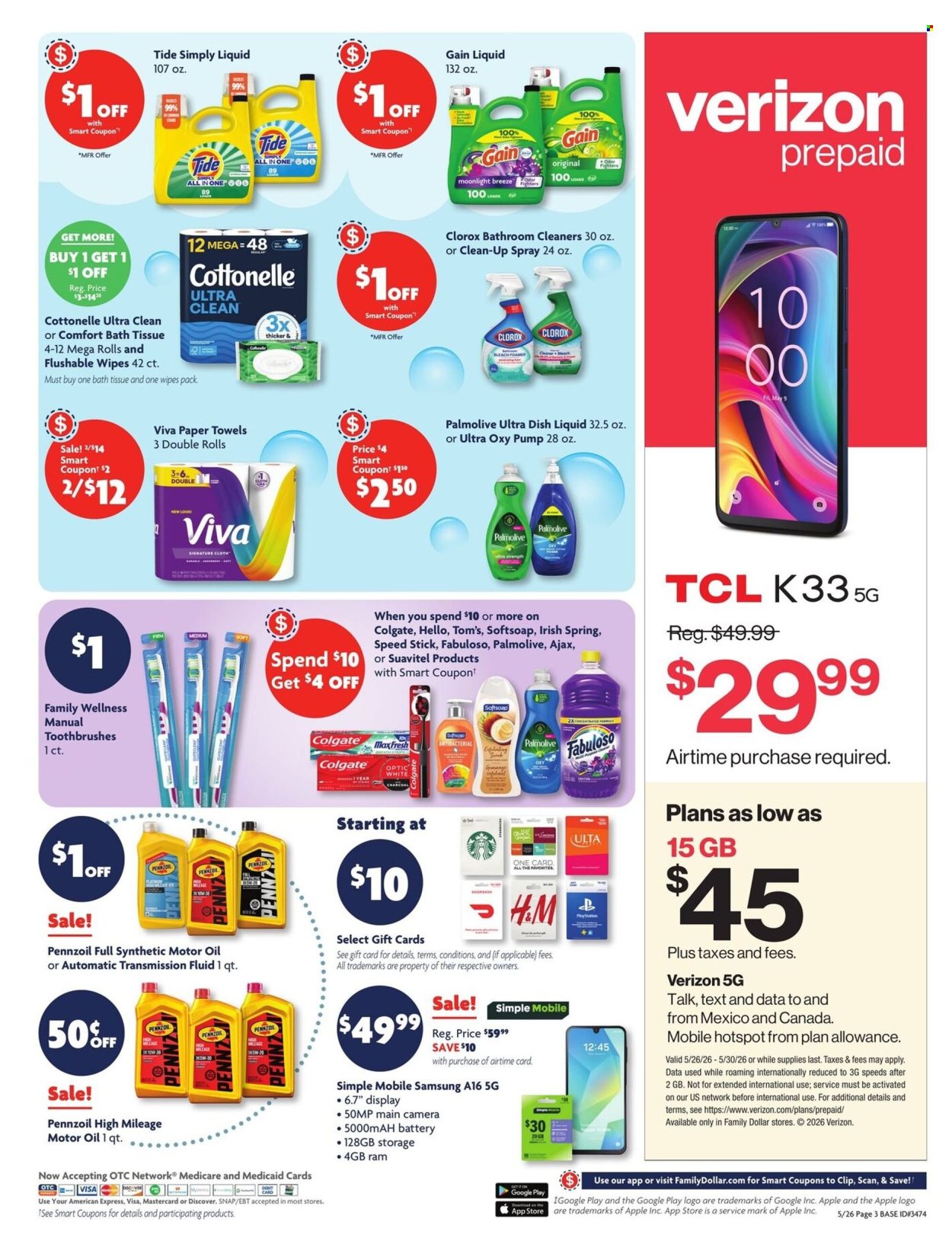 Family Dollar ad - 05/26/2026 - 05/30/2026. Page 9