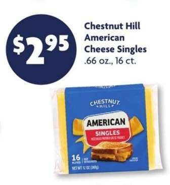 Chestnut Hill American Cheese Singles