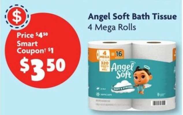 Angel Soft Bath Tissue