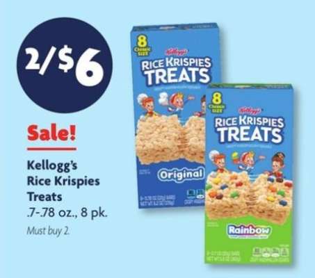 Kellogg's Rice Krispies Treats