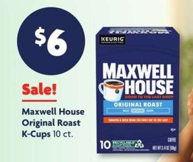 Maxwell House Original Roast K-Cups