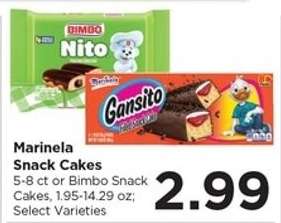 Marinela Snack Cakes