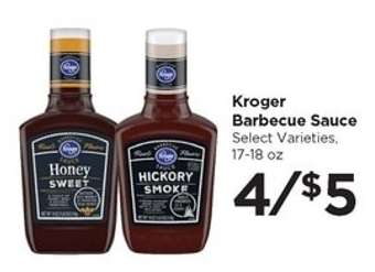 Kroger Barbecue Sauce
