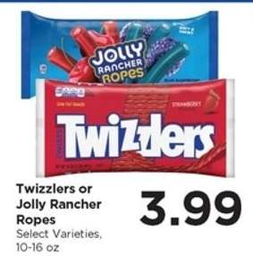 Twizzlers or Jolly Rancher Ropes