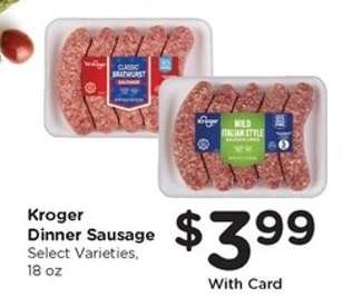 Kroger Dinner Sausage