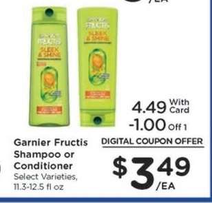 Garnier Fructis Shampoo or Conditioner