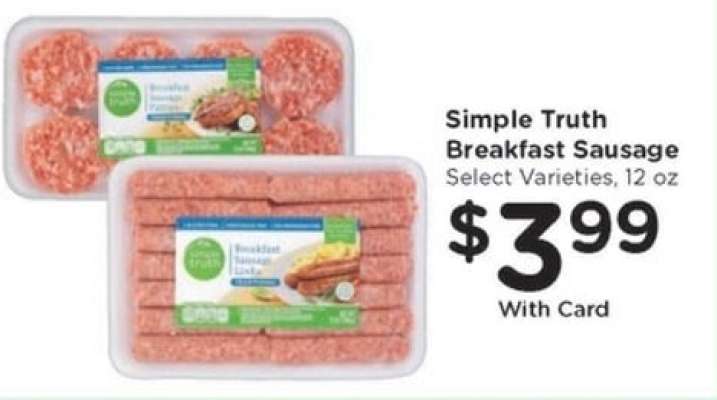 Simple Truth Breakfast Sausage