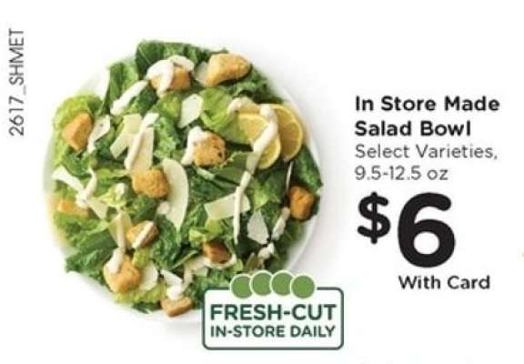 In Store Made Salad Bowl