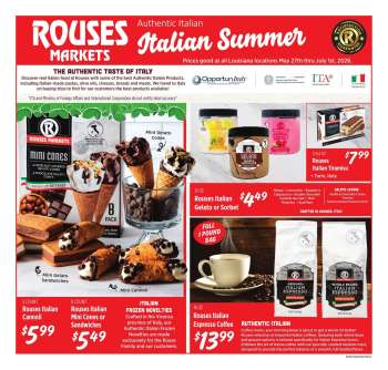 Rouses Markets Flyer - 05/27/2026 - 07/01/2026.