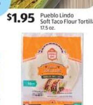 Pueblo Lindo Soft Taco Flour Tortillas