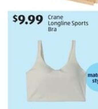 Crane Longline Sports Bra