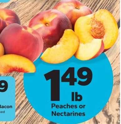 Peaches or Nectarines
