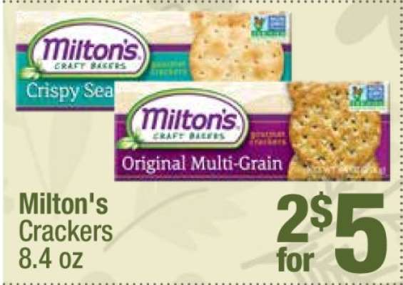 Milton's Crackers
