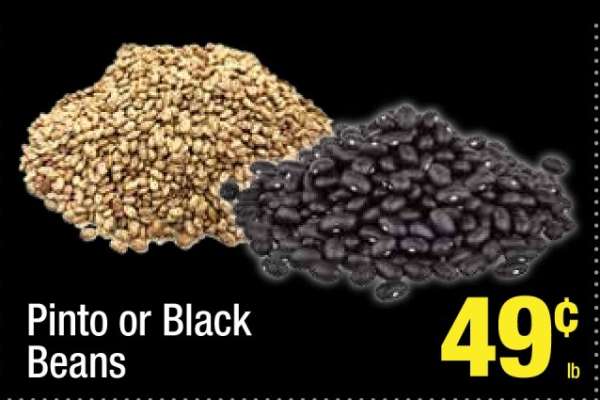 Pinto or Black Beans