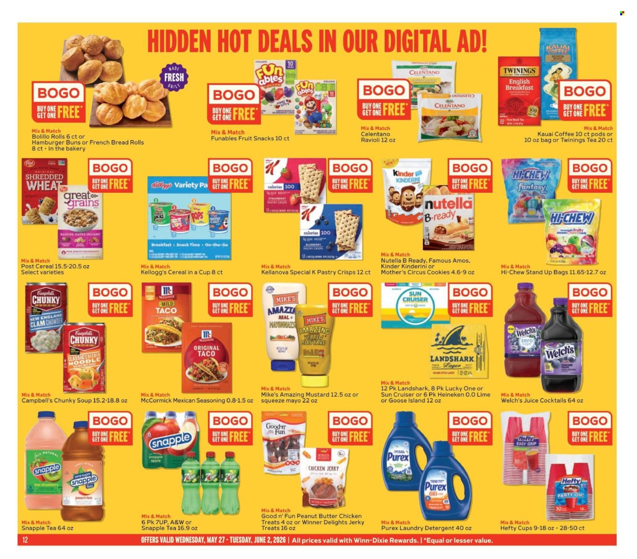 Winn Dixie ad - 05/27/2026 - 06/02/2026. Page 12