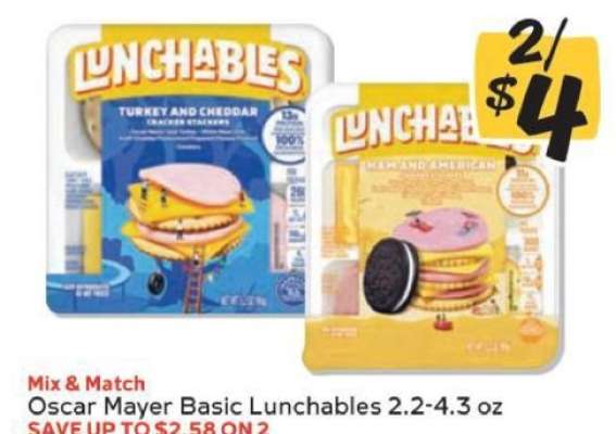 Oscar Mayer Basic Lunchables
