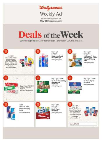 Walgreens Flyer - 05/31/2026 - 06/06/2026.