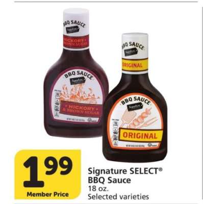 Signature Select BBQ Sauce