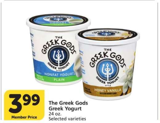 The Greek Gods Greek Yogurt