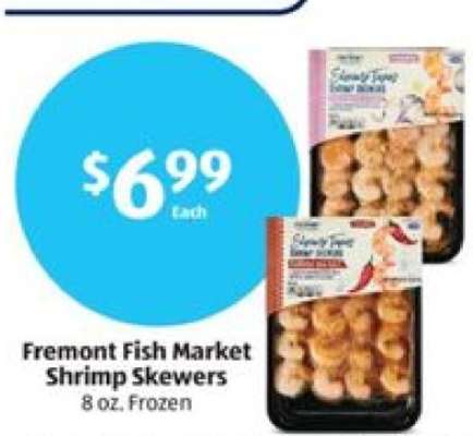 Fremont Fish Market Shrimp Skewers