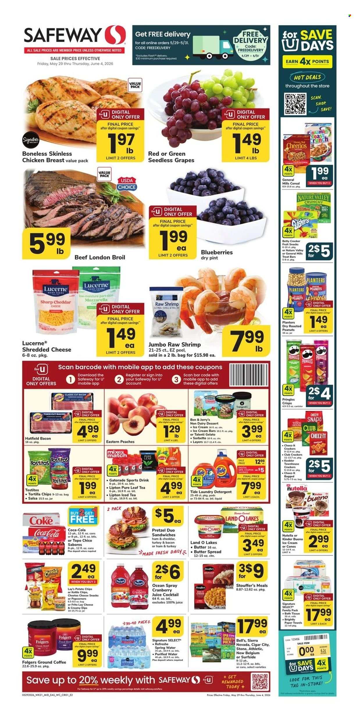 Safeway ad - 05/29/2026 - 06/04/2026. Page 1