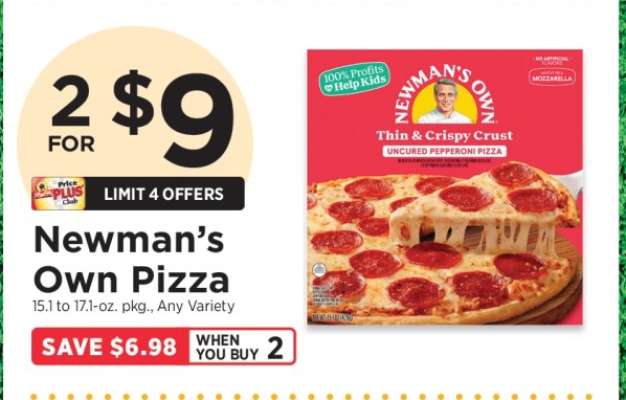 Newman's Own Pizza