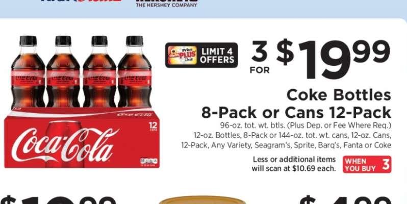 Coke Bottles 8-Pack or Cans 12-Pack