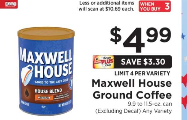 Maxwell House Ground Coffee*
