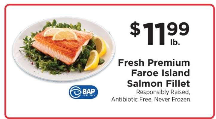 Fresh Premium Faroe Island Salmon Fillet