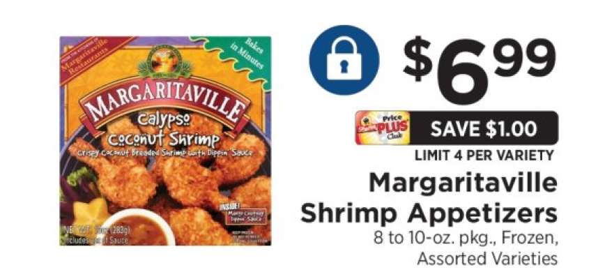 Margaritaville Shrimp Appetizers