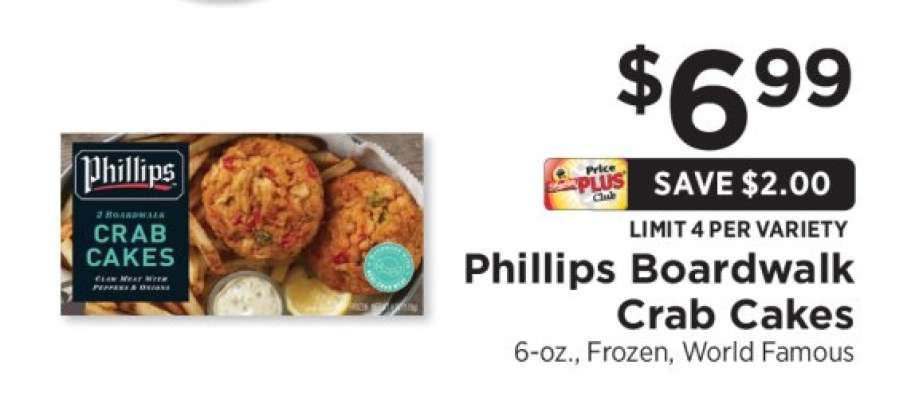 Phillips Boardwalk Crab Cakes