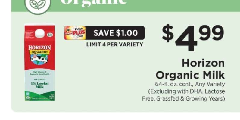 Horizon Organic Milk