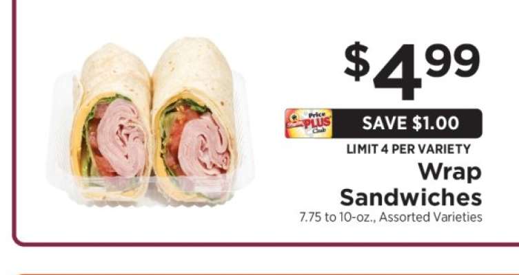 Wrap Sandwiches