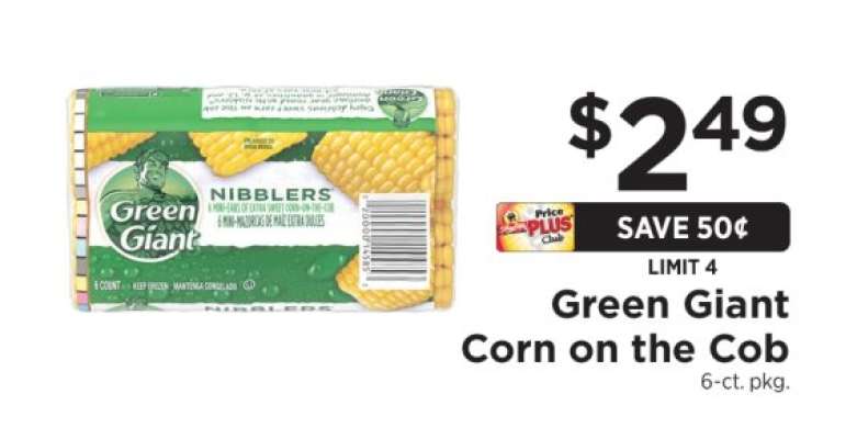 Green Giant Corn On The Cob