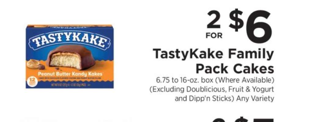 TastyKake Family Pack Cakes
