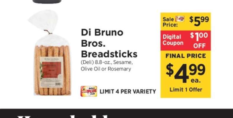 Di Bruno Bros. Breadsticks