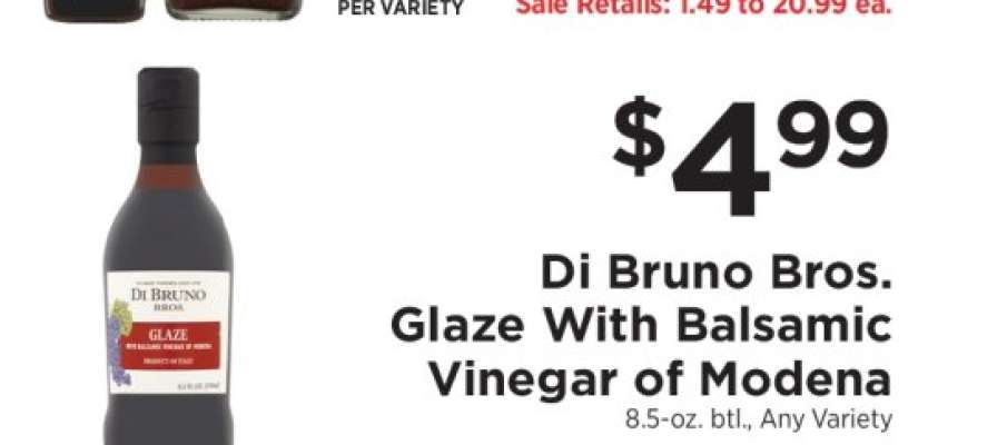 Di Bruno Bros. Glaze With Balsamic Vinegar of Modena