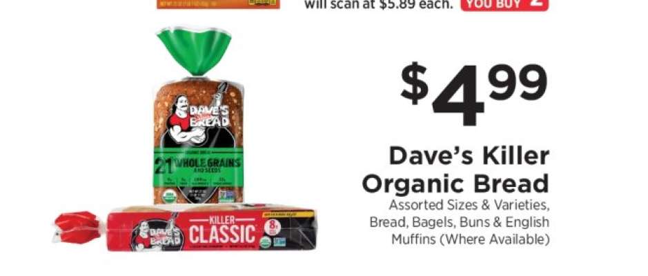 Dave's Killer Organic Bread
