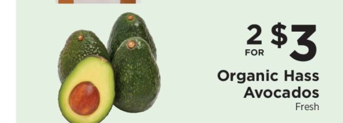 Organic Hass Avocados