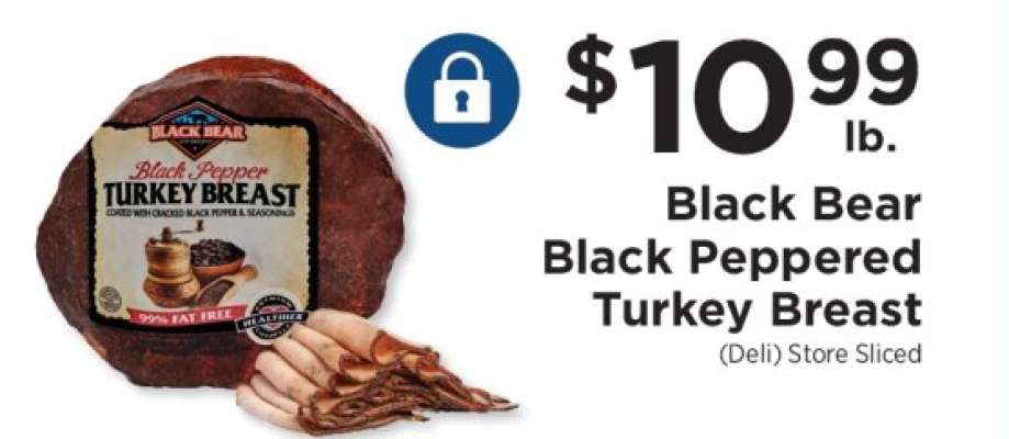 Black Bear Black Peppered Turkey Breast