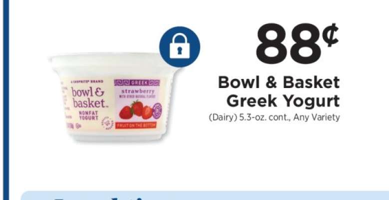 Bowl & Basket Greek Yogurt