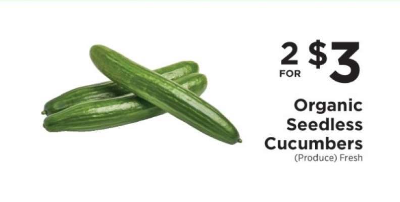 Organic Seedless Cucumbers